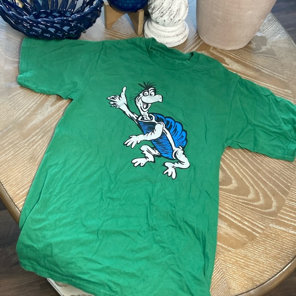 Youth Nostalgic Dr Seuss Yurtle The Turtle Story Book Short Sleeve Tee Shirt - Picture 5 of 6